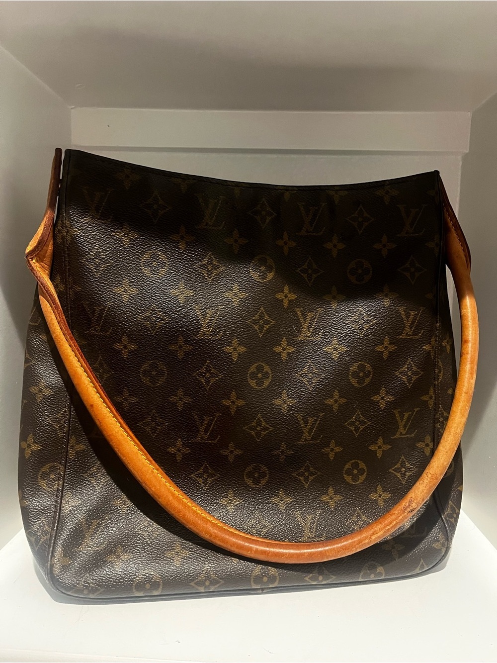 Louis Vuitton Looping GM Monogram Canvas Shoulder Bag Made in France - Picture 4 of 11